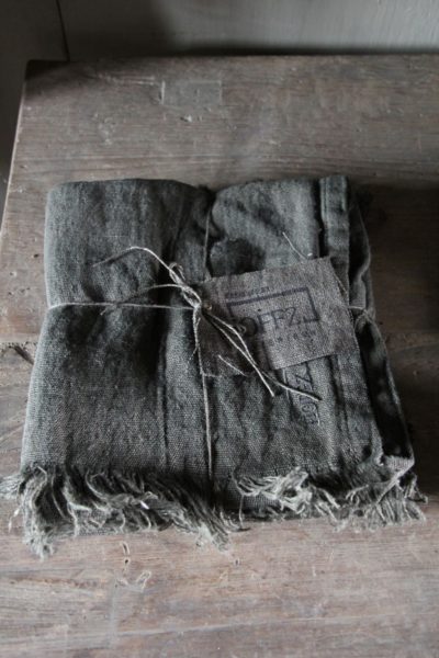 Hoffz Theedoek / Keukendoek Grijs Set van 2 - Afbeelding 6
