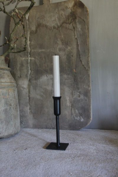03 Kelk kandelaar zwart 20 cm - Afbeelding 5