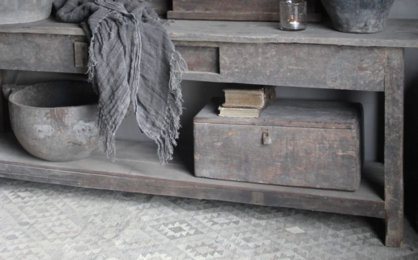 Old Farm Sidetable 200 cm (50 cm diep) Frieda Dorresteijn