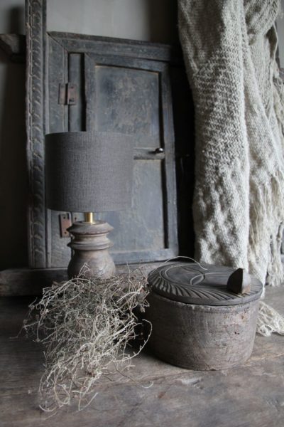Houten spicebox, leuk te gebruiken als theedoos J54 - Afbeelding 2
