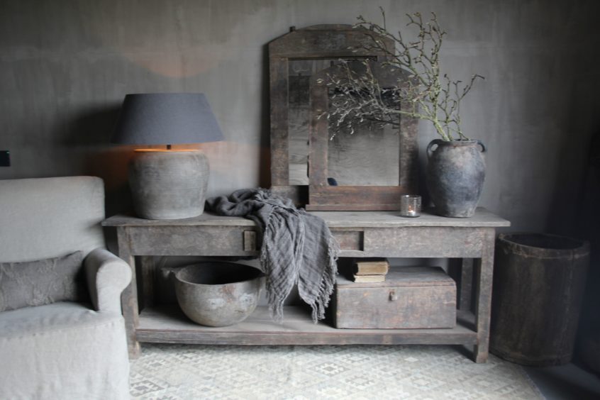 Old Farm Sidetable 200 cm (50 cm diep) Frieda Dorresteijn