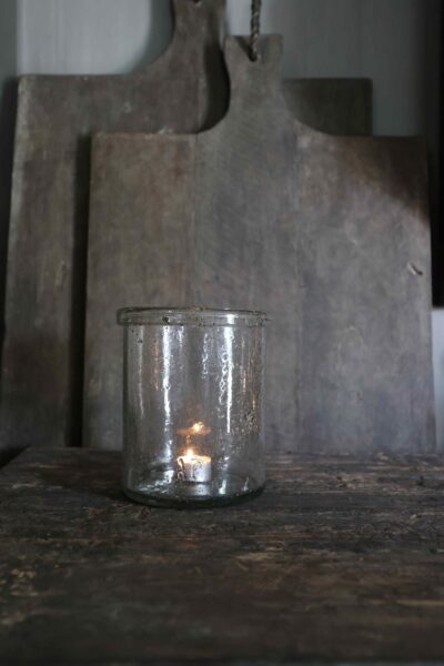 Windlicht Aura Peeperkorn 9 x 9 x 12 cm hoog