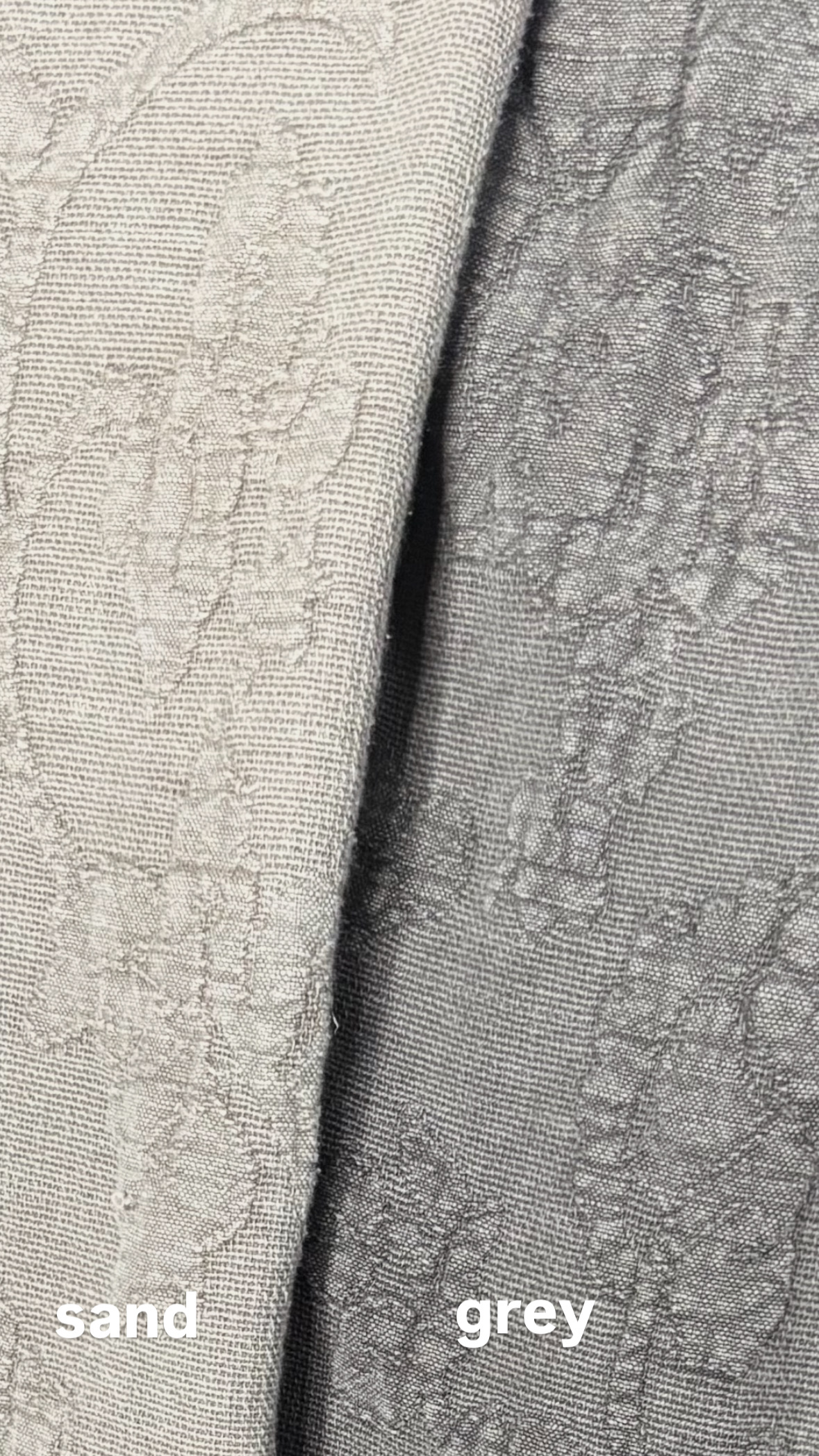 Kussen pattern grey 50 x 50 cm - Afbeelding 3