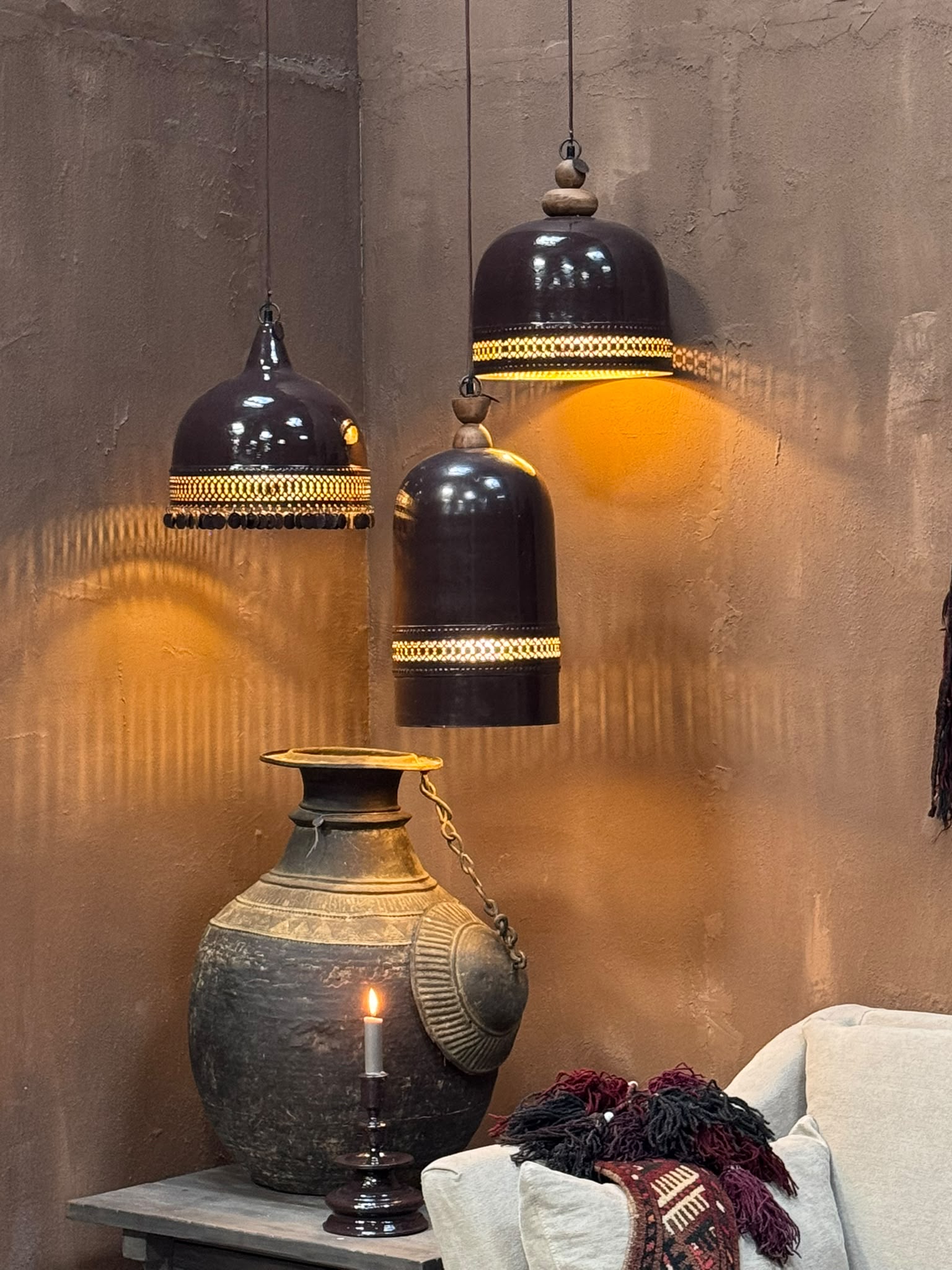 Hoffz hanglamp Amar (links)