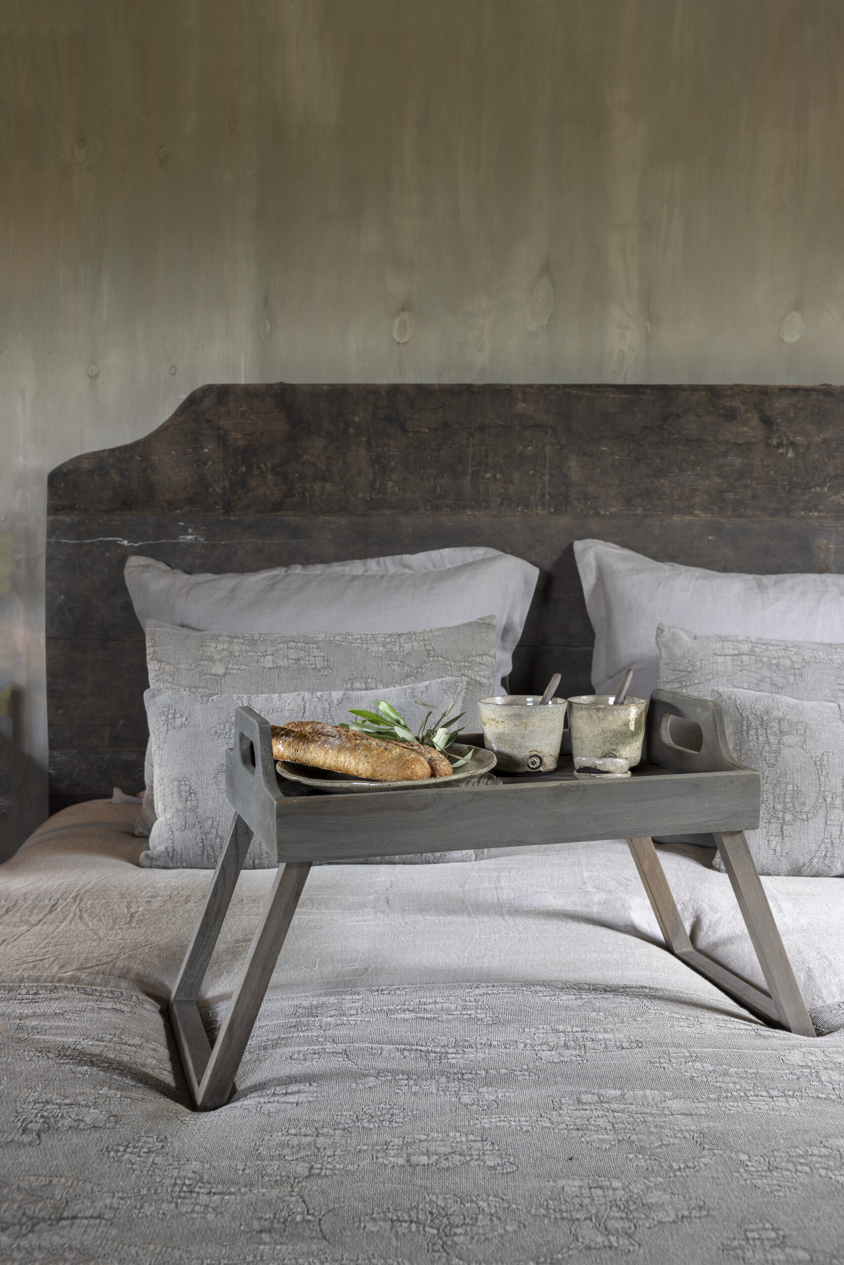Losse kussensloop 60 x 70 cm mud - Afbeelding 4